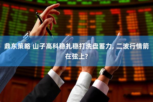 鼎东策略 山子高科稳扎稳打洗盘蓄力, 二波行情箭在弦上?